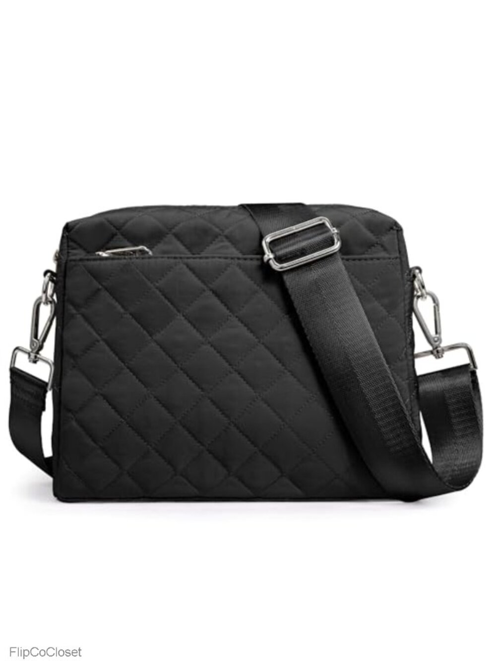 Mini Quilted Crossbody Bag Puffer Purse with Adjustable Strap